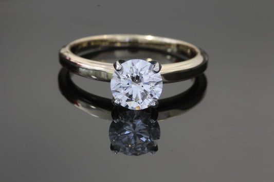 1.02 Solitaire Lab Engagement Ring