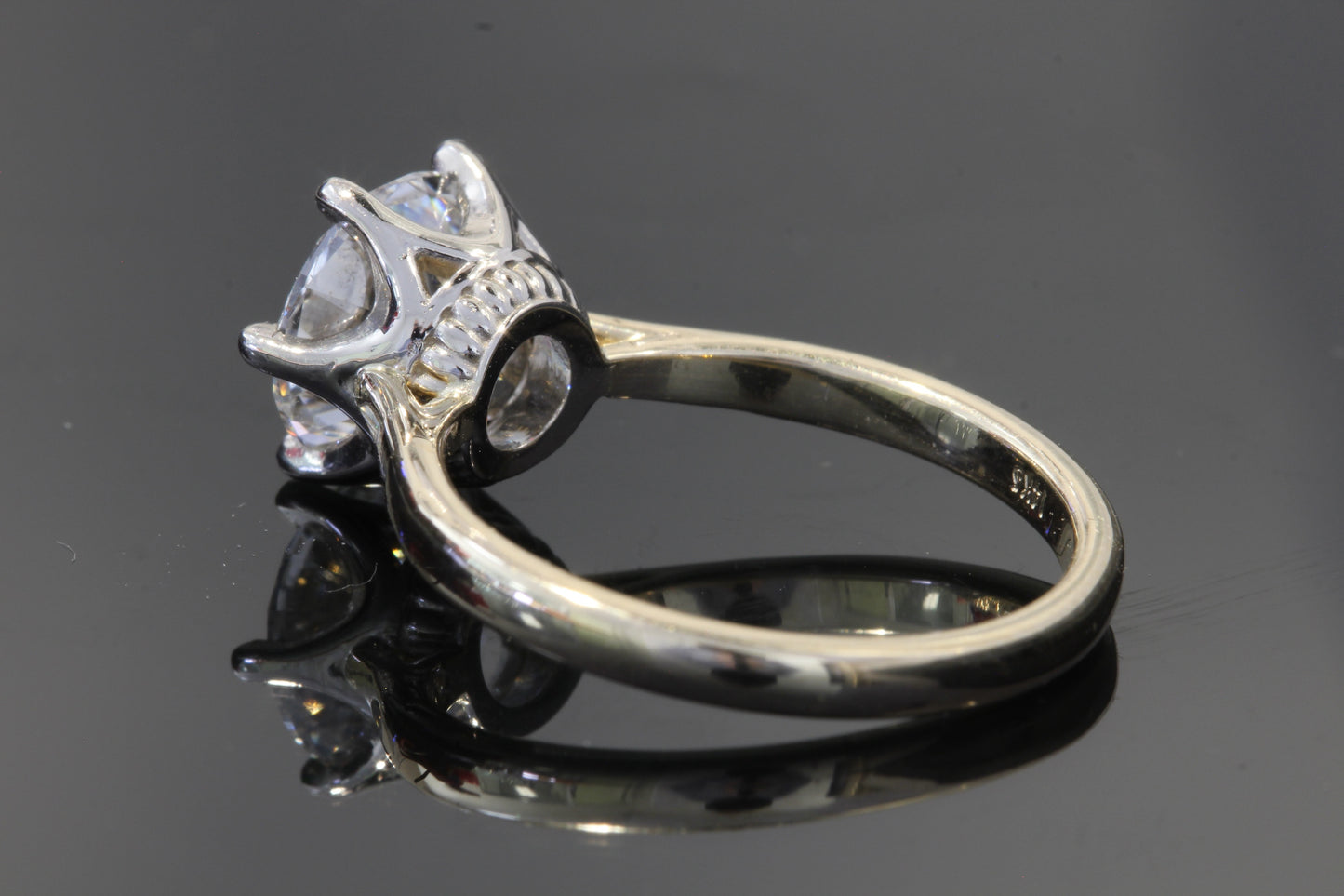 2.51ct Lab solitaire ring