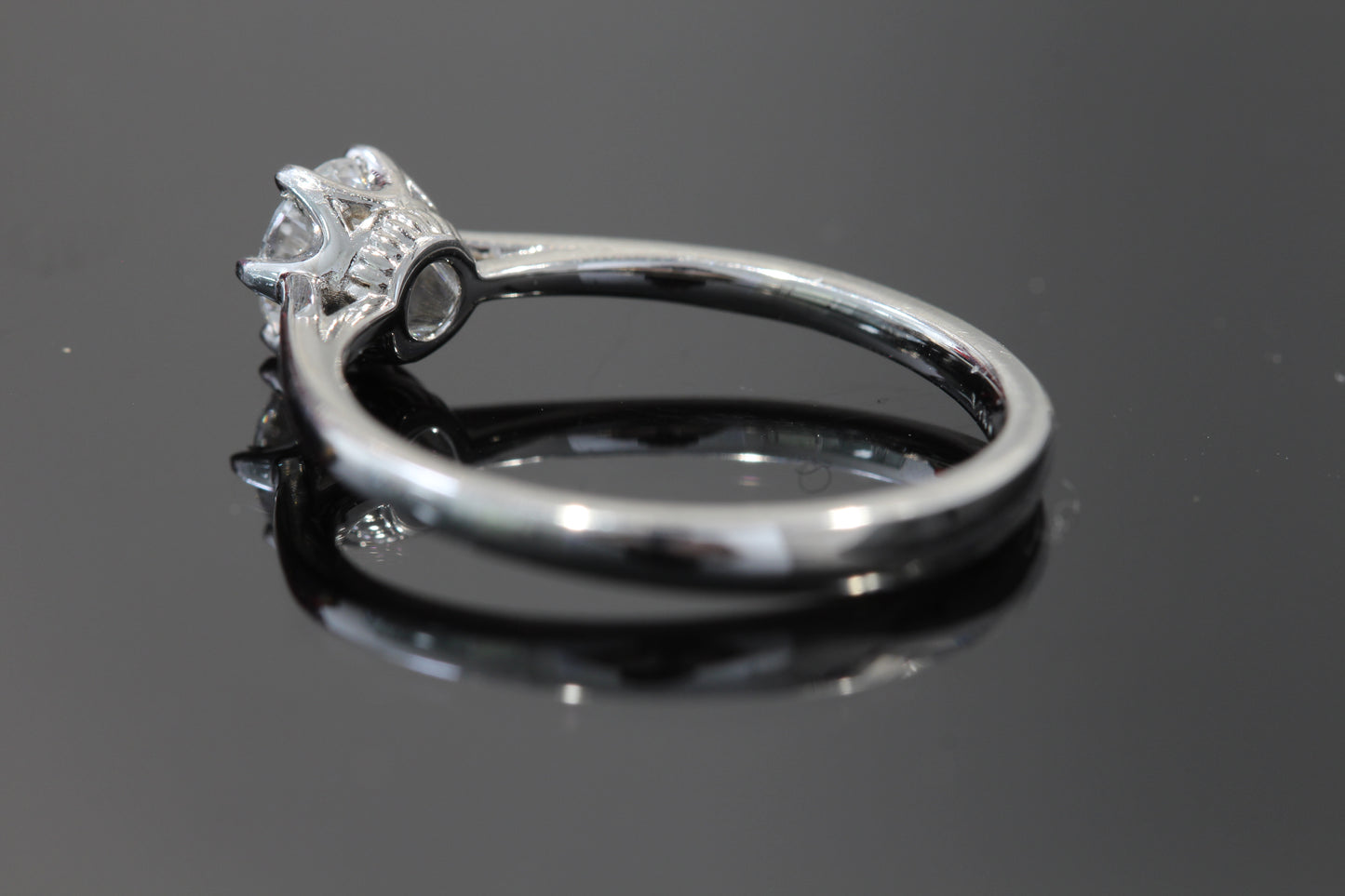 14k Lab diamond engagement ring
