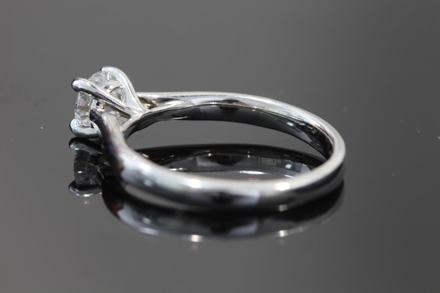 14k Lab diamond engagement ring