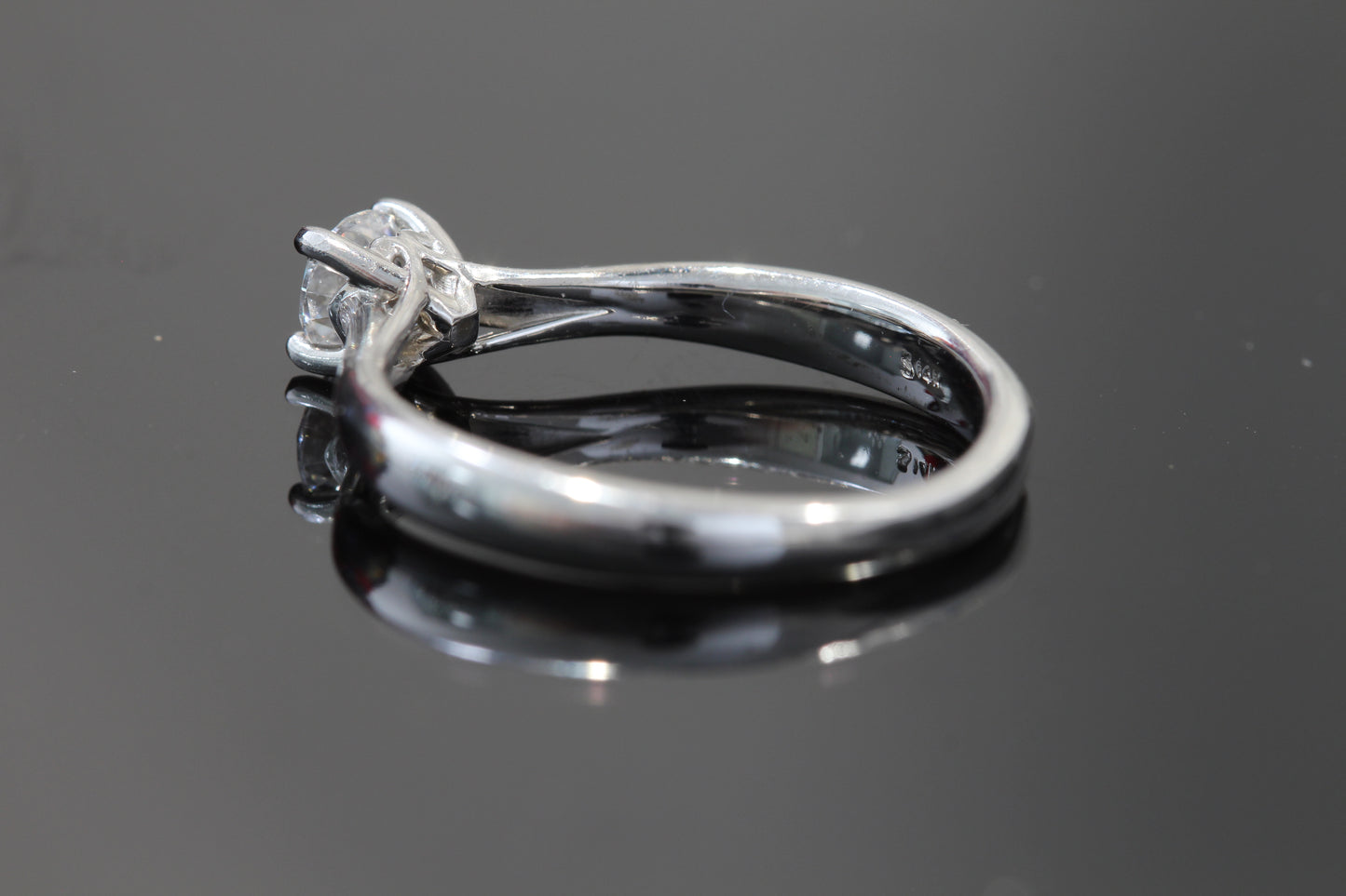 14k Lab diamond engagement ring
