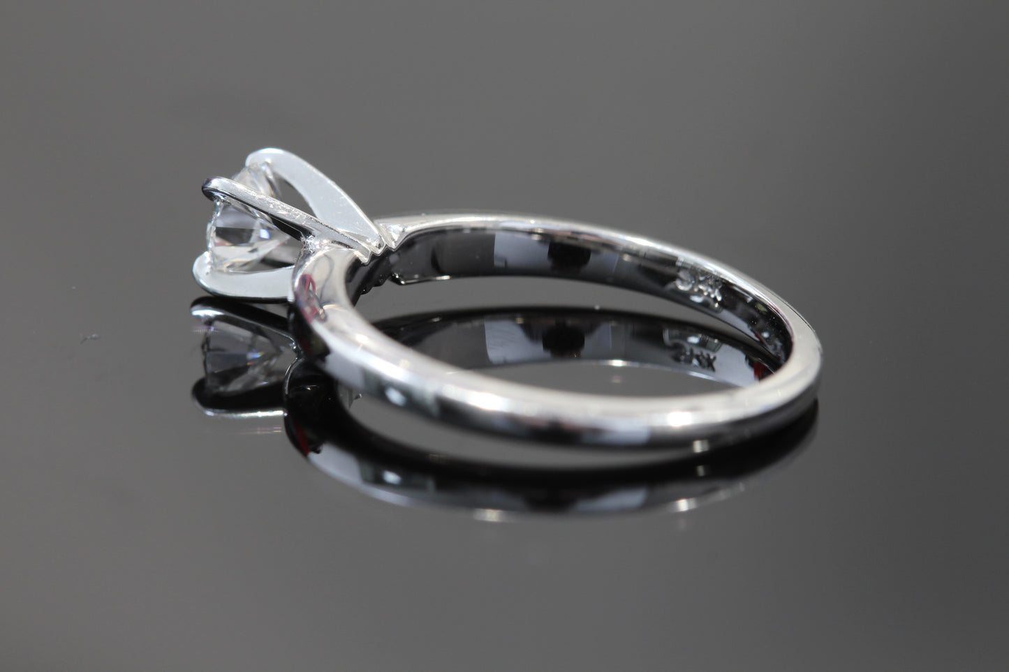 14k .34ct lab diamond engagement ring