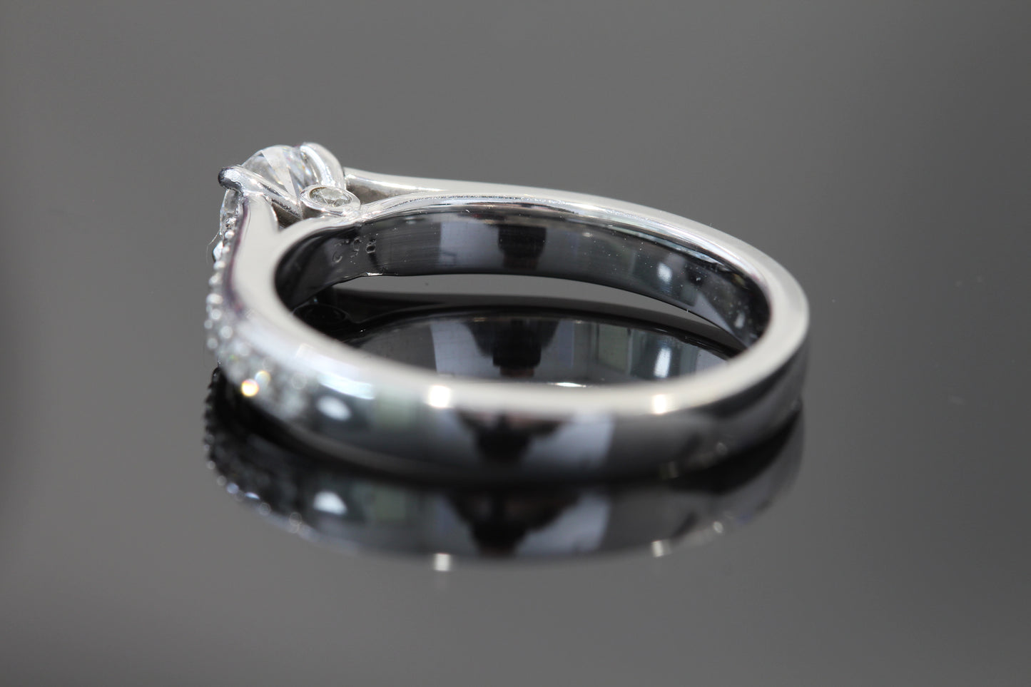14k diamond engagement ring