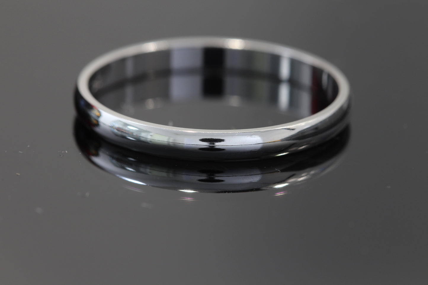 10k white gold band 2.5mm