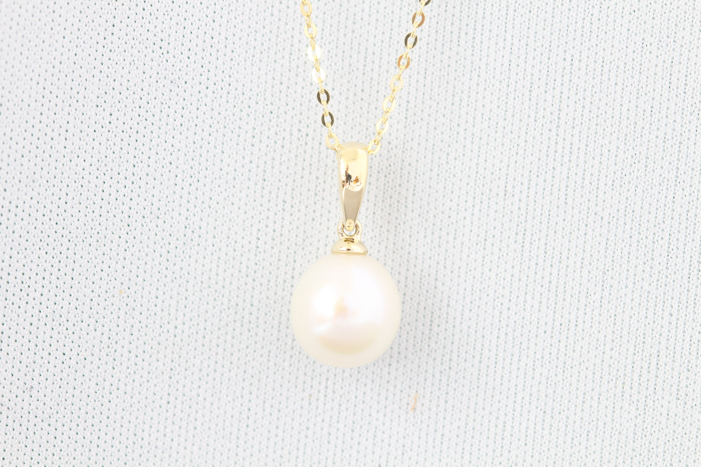 10k gold pearl necklace