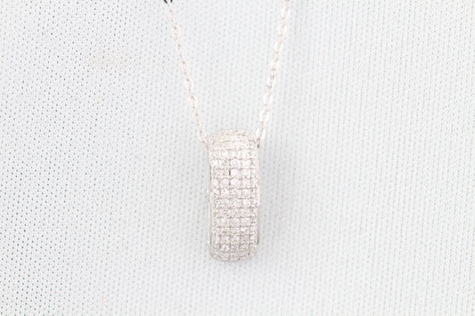 10k gold diamond necklace