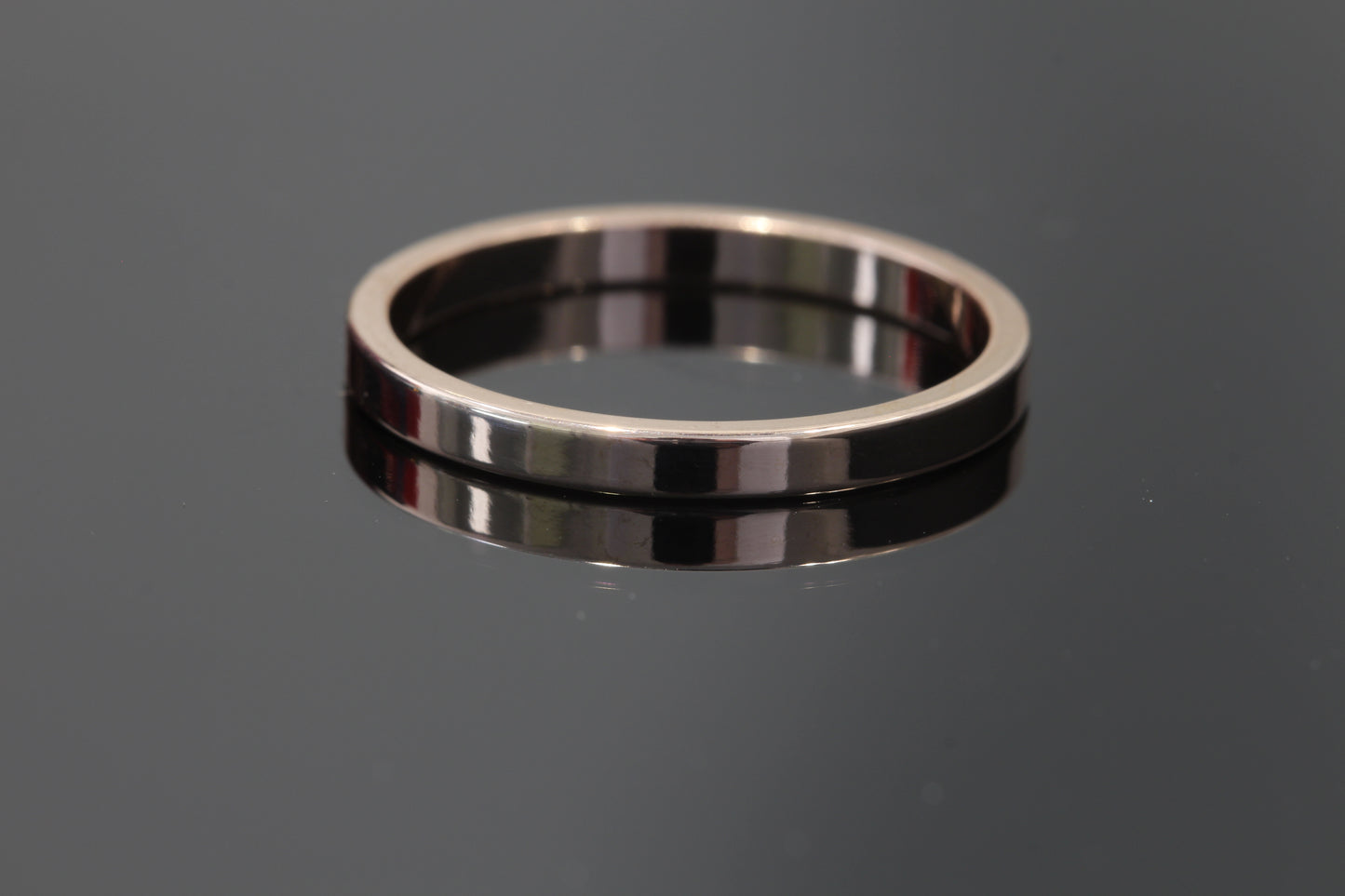 14k white gold band 2mm