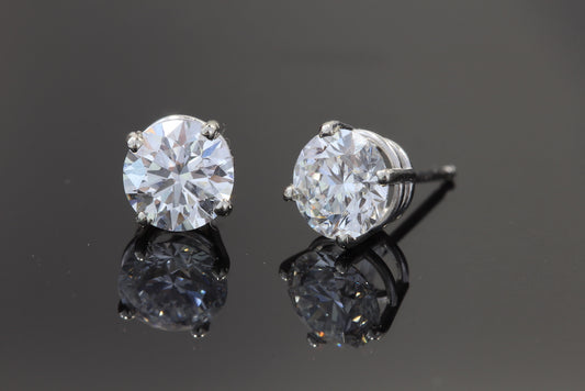 Lab Diamond Stud Earrings