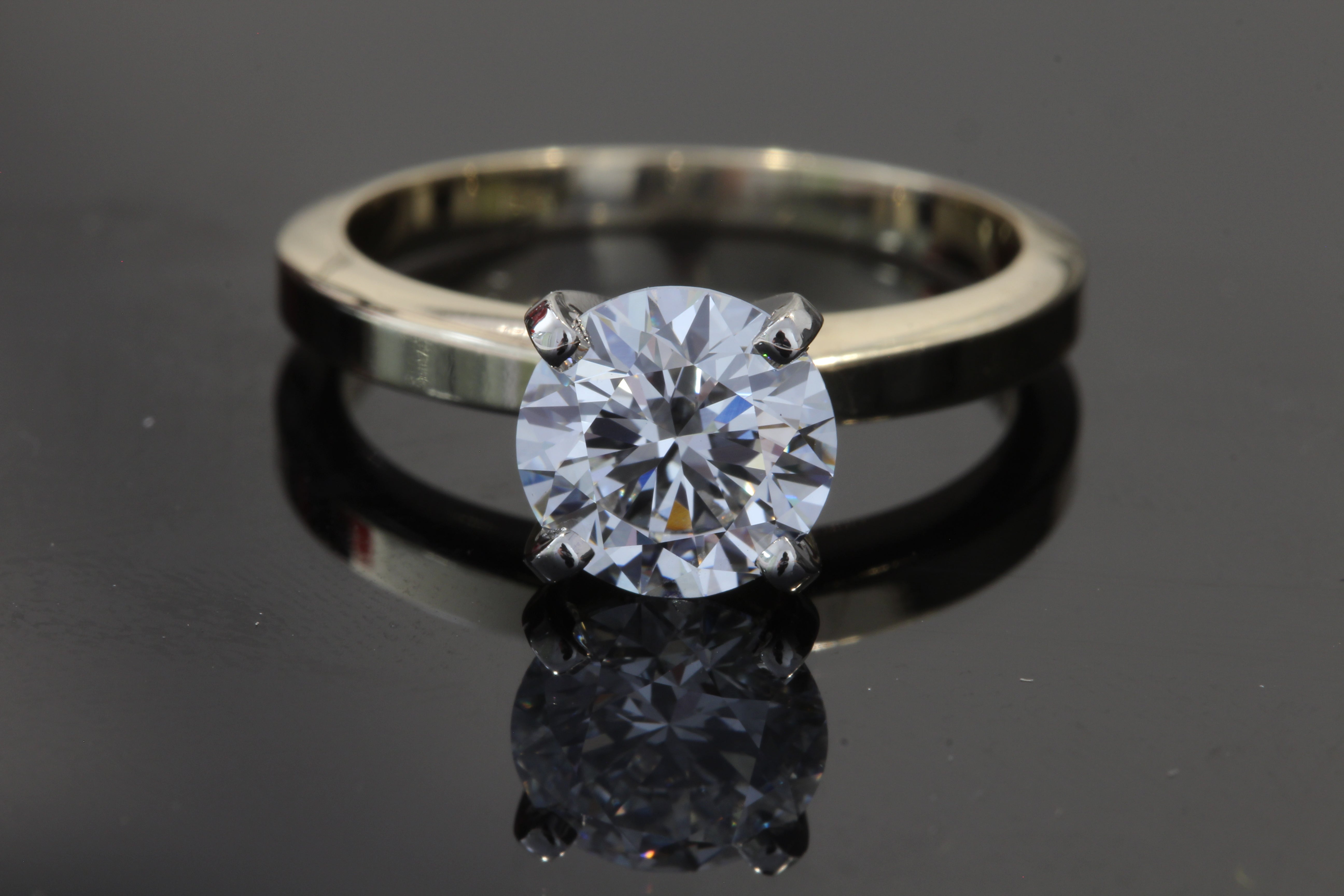1.50ct Lab Diamond Engagement Ring