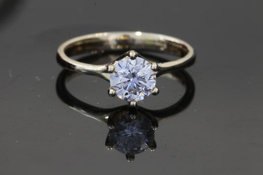 1.01 Lab Solitaire Split Shank