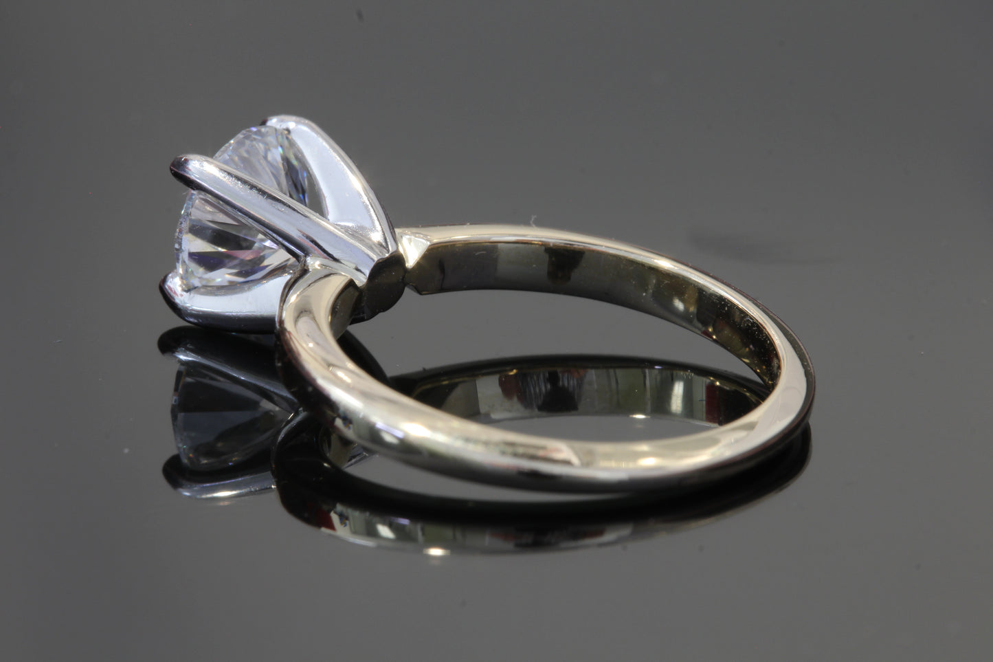 14K Yellow Gold with Platinum Claws – 1.50ct F VS1 Lab-Grown Diamond