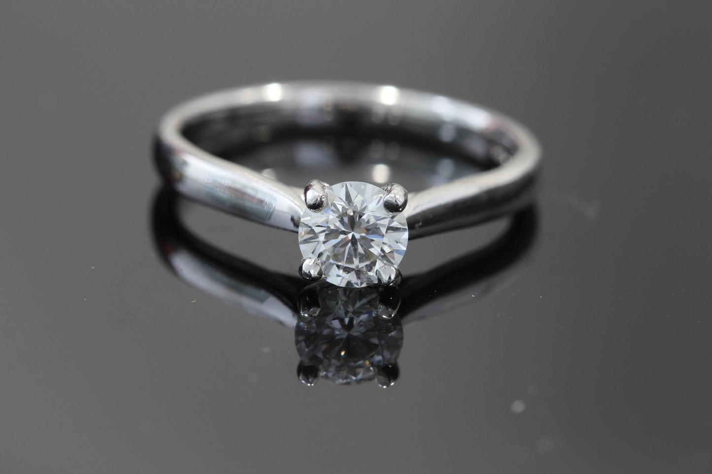 14k Lab diamond engagement ring