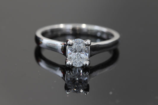14k Lab diamond engagement ring