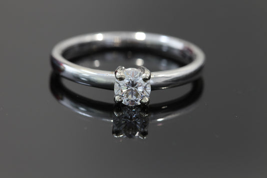 14k diamond engagement ring
