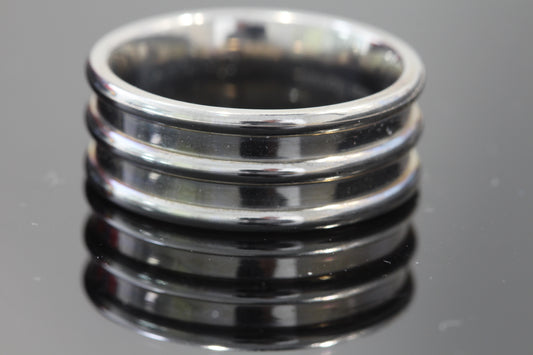 Titanium wedding band