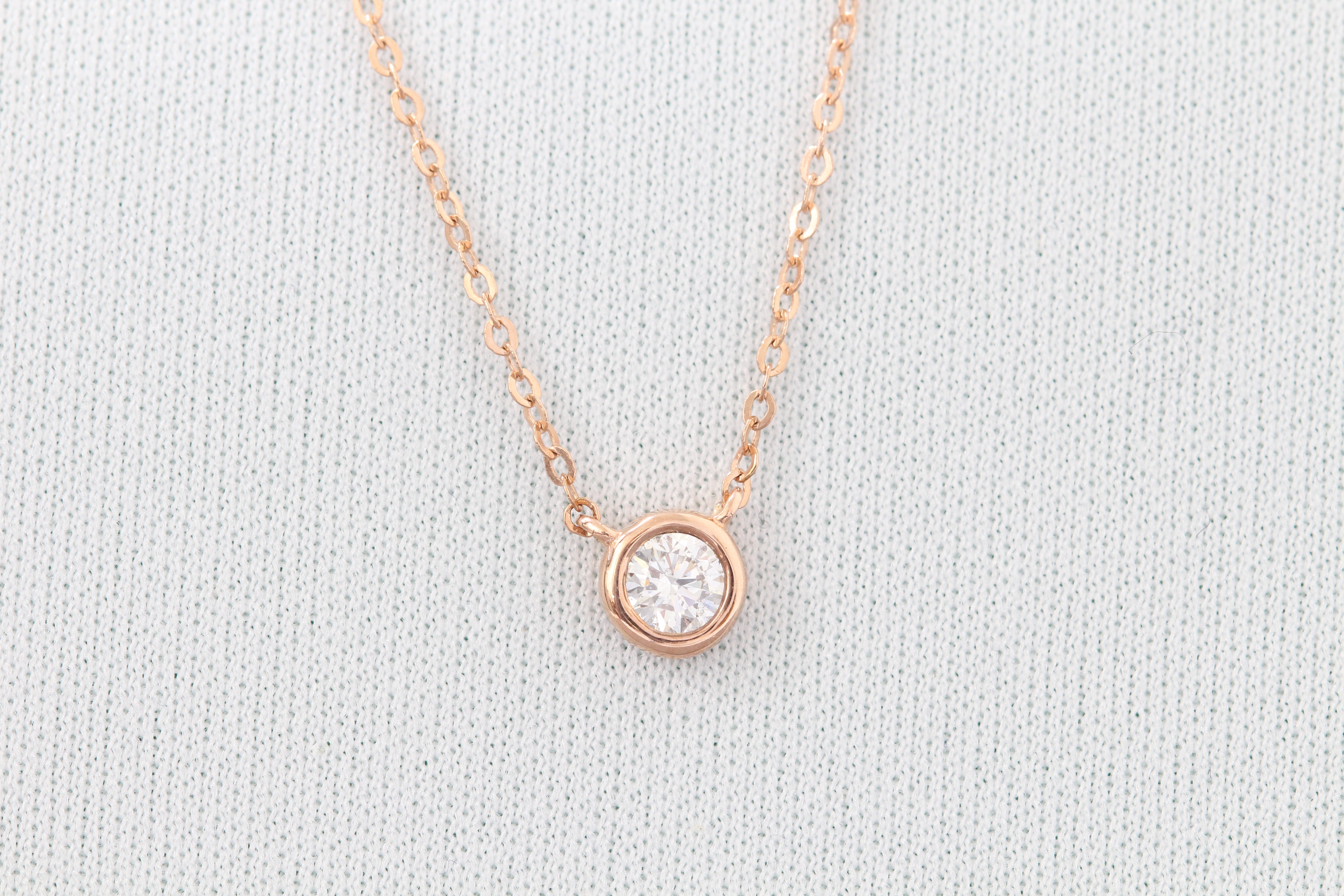 10k diamond pendant white, yellow, or rose gold