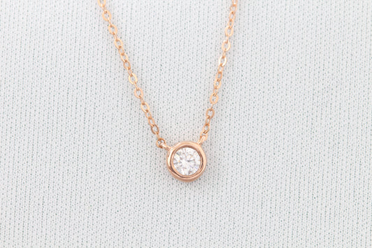 10k diamond pendant white, yellow, or rose gold