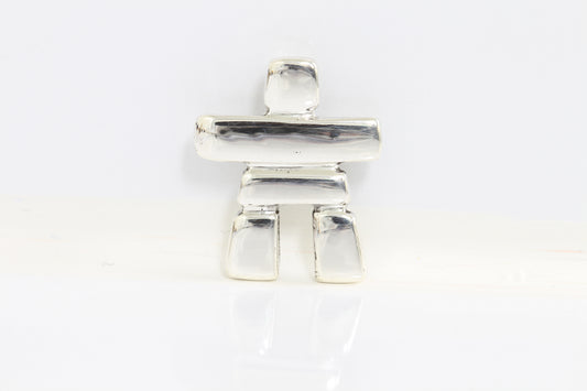 Sterling silver Inuksuk